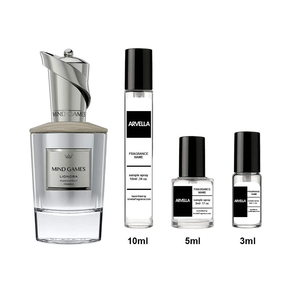 Mind Games Lionara Sample 3ml Spray - Arvella Fragrance